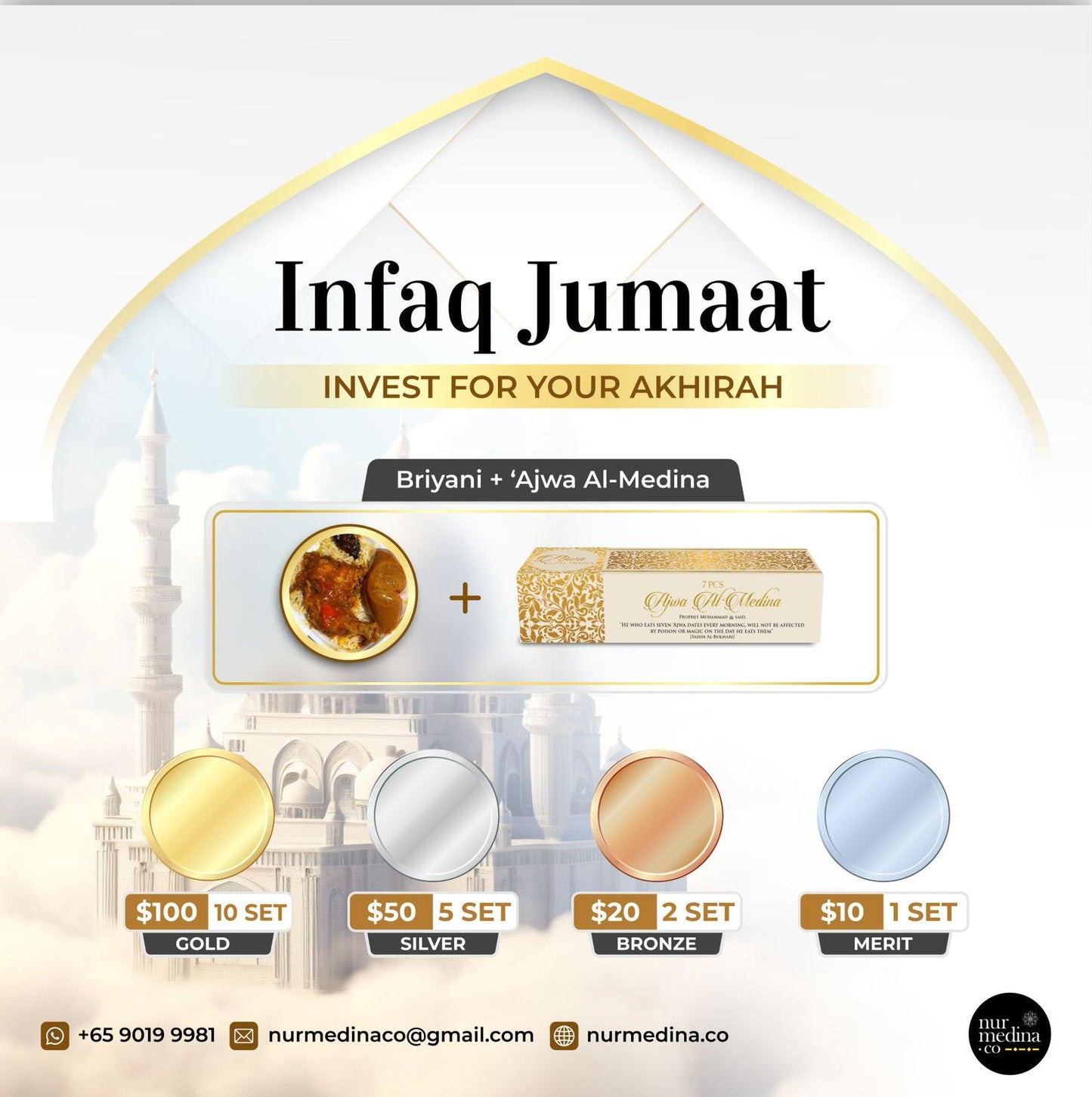 Infaq Jumaat (Invest For Your Akhirah)