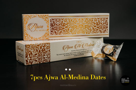 7 Pcs 'Ajwa Al-Medina Dates